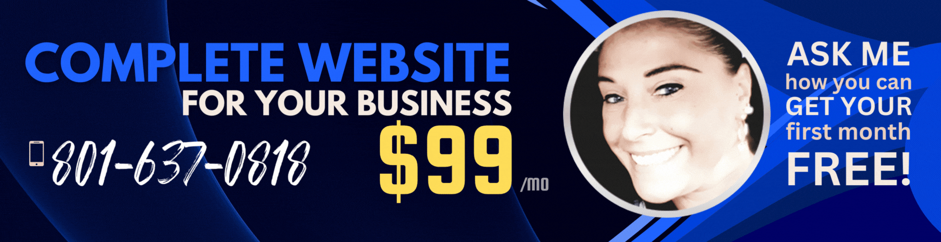 Complete Website - Just $99/mo